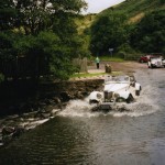 Crossing a ford near Kelso on The Borders Break Crossing a ford near Kelso on The Borders Break